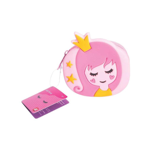 Picture of PINK PRINCESS JELLY COIN PURSE